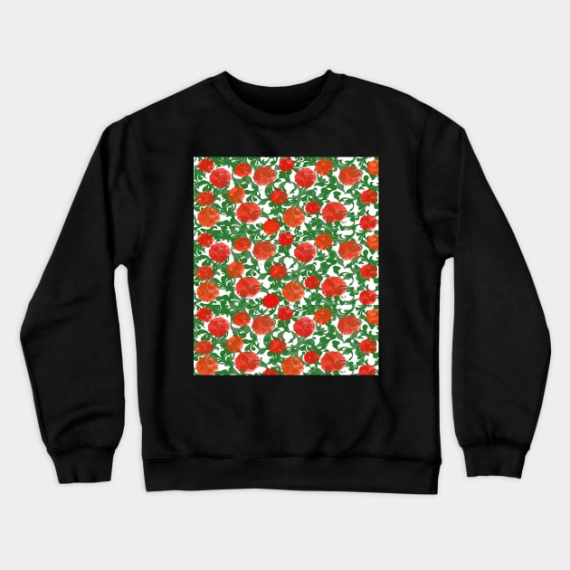 Smell The Roses. Crewneck Sweatshirt by RebekahMahoney